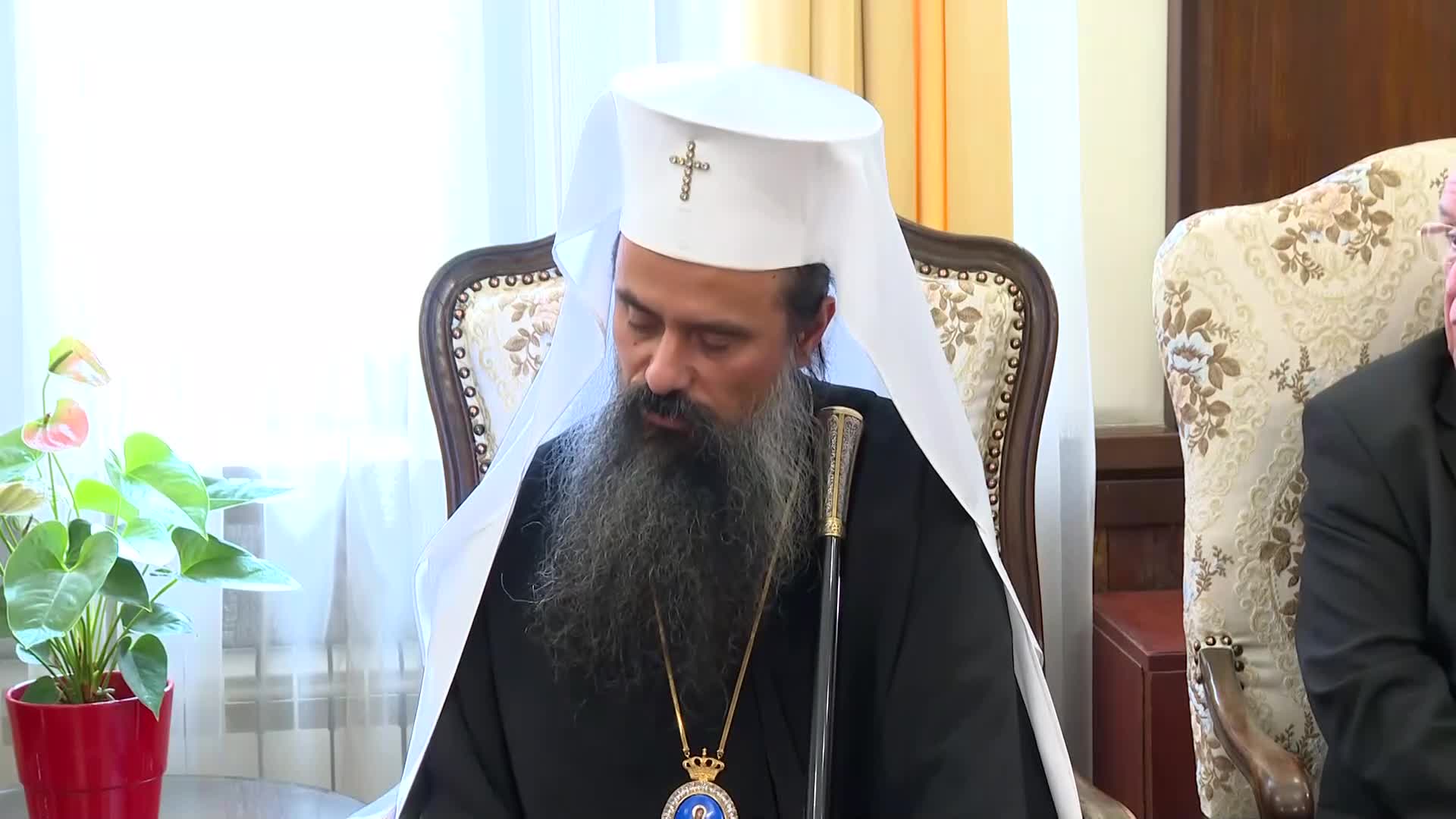 Волейболните ни национали при патриарх Даниил а