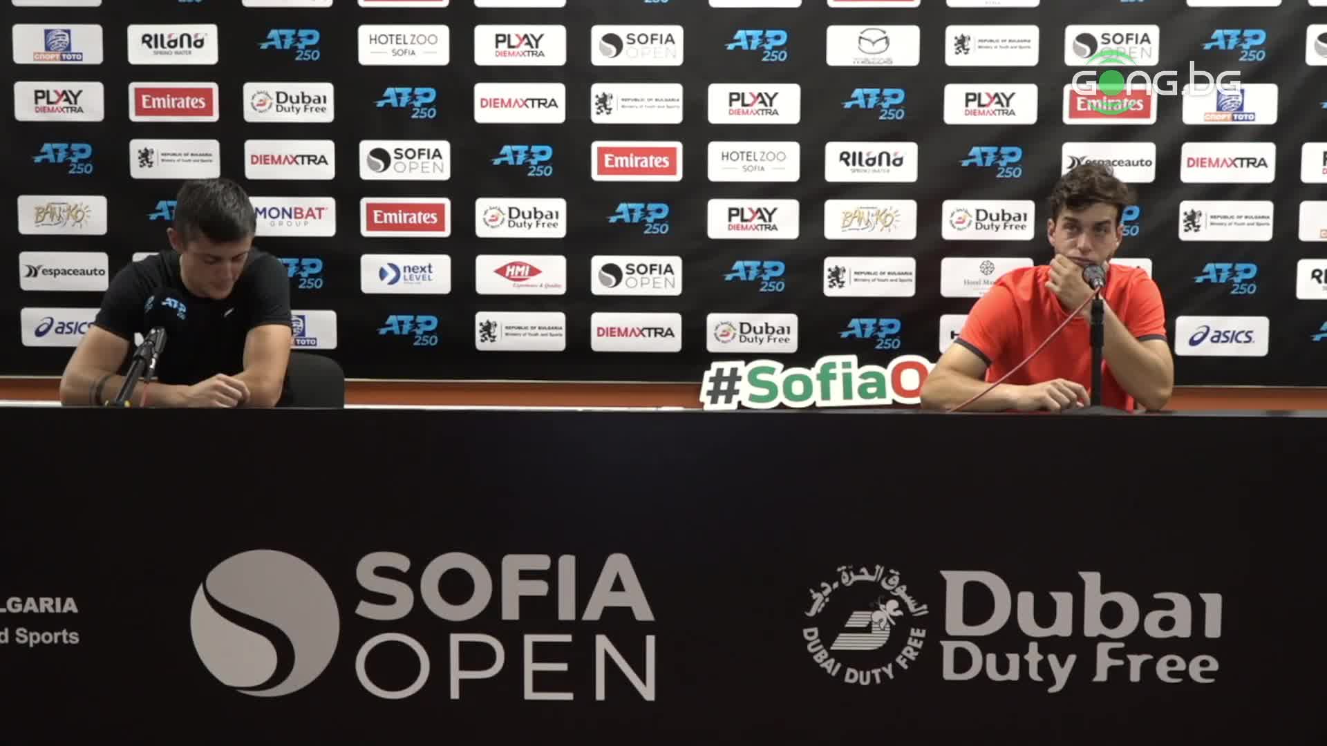 Лазаров и Андреев след поражението на двойки на Sofia Open 2021