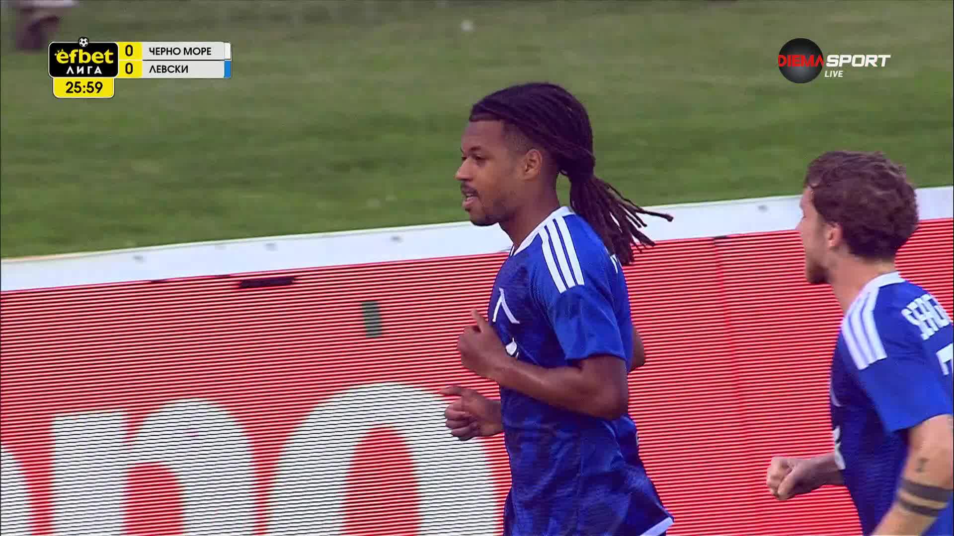 Cherno More vs. Levski Sofia - 1st Half Highlights