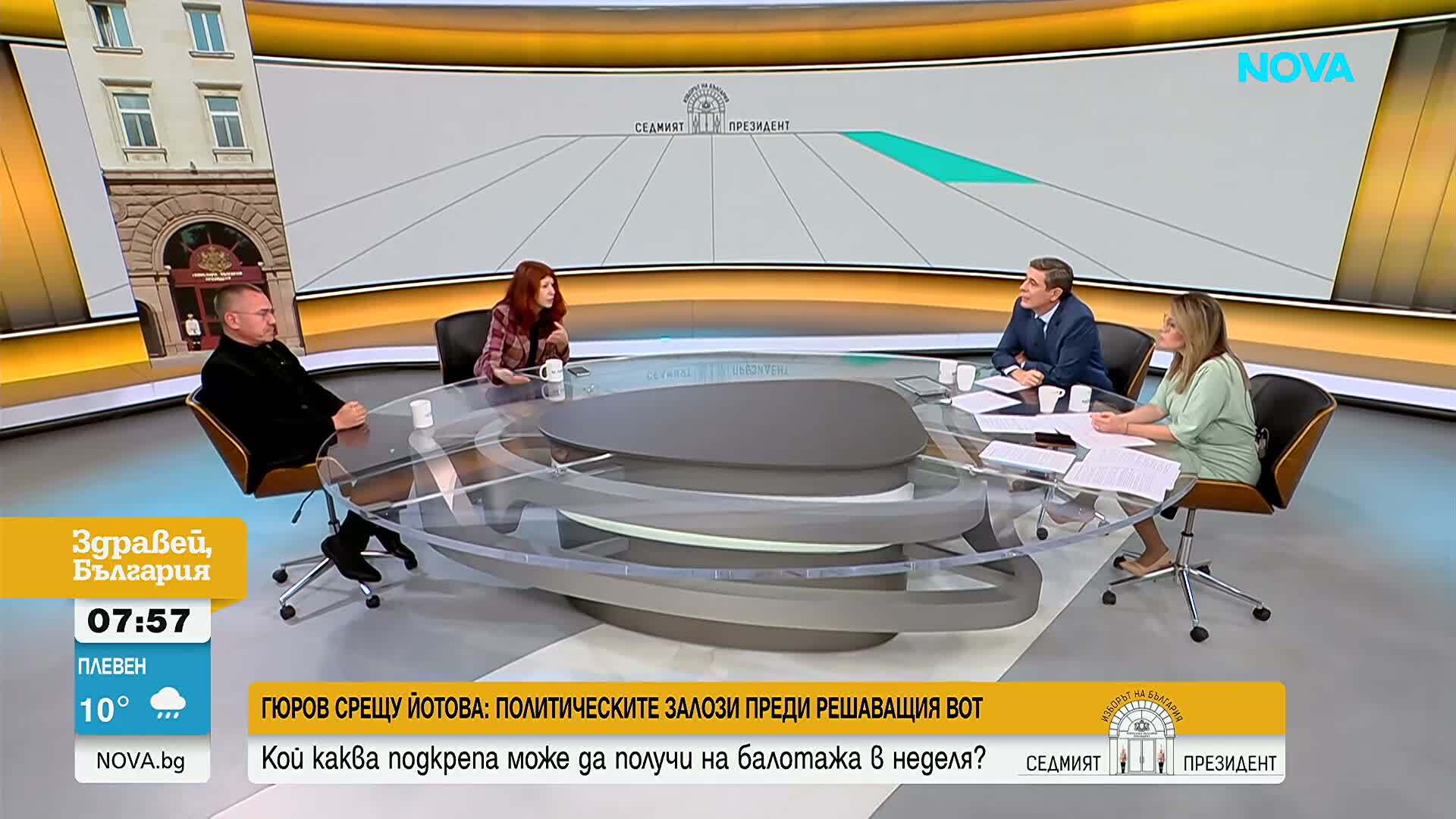 След дебата между Йотова и Гюров: Какви бяха ключовите послания на кандидатите