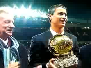 Cristiano Ronaldo Golden Ball 2008 12.10.2008