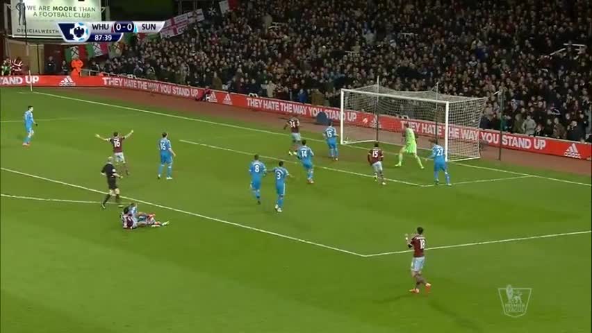Уест Хем - Съндърланд 1:0