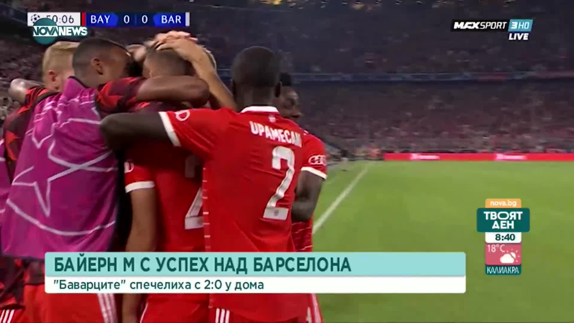 Байерн - Барселона 2:0 /репортаж/