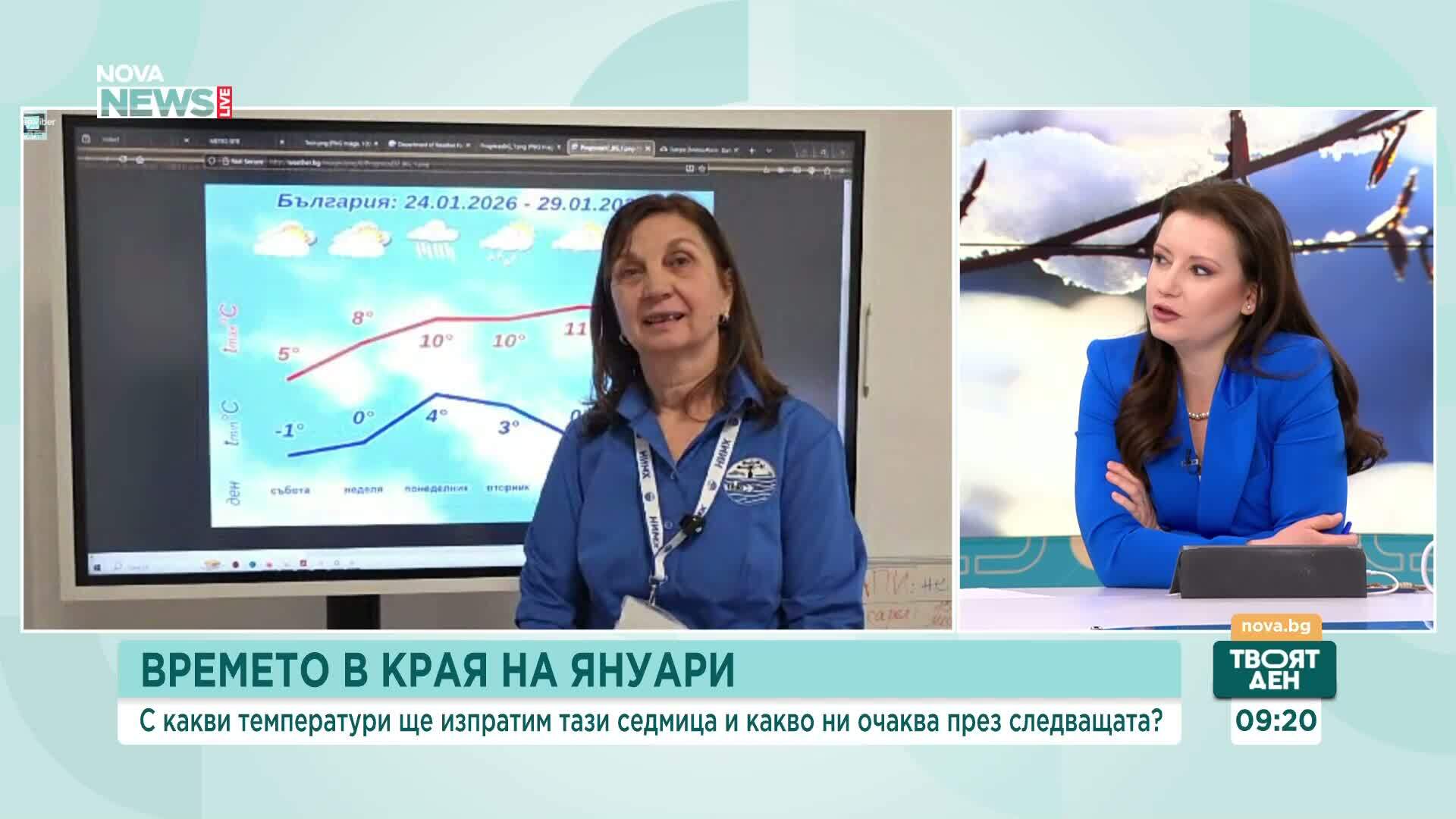 Спокойно време през уикенда, валежи в началото на седмицата