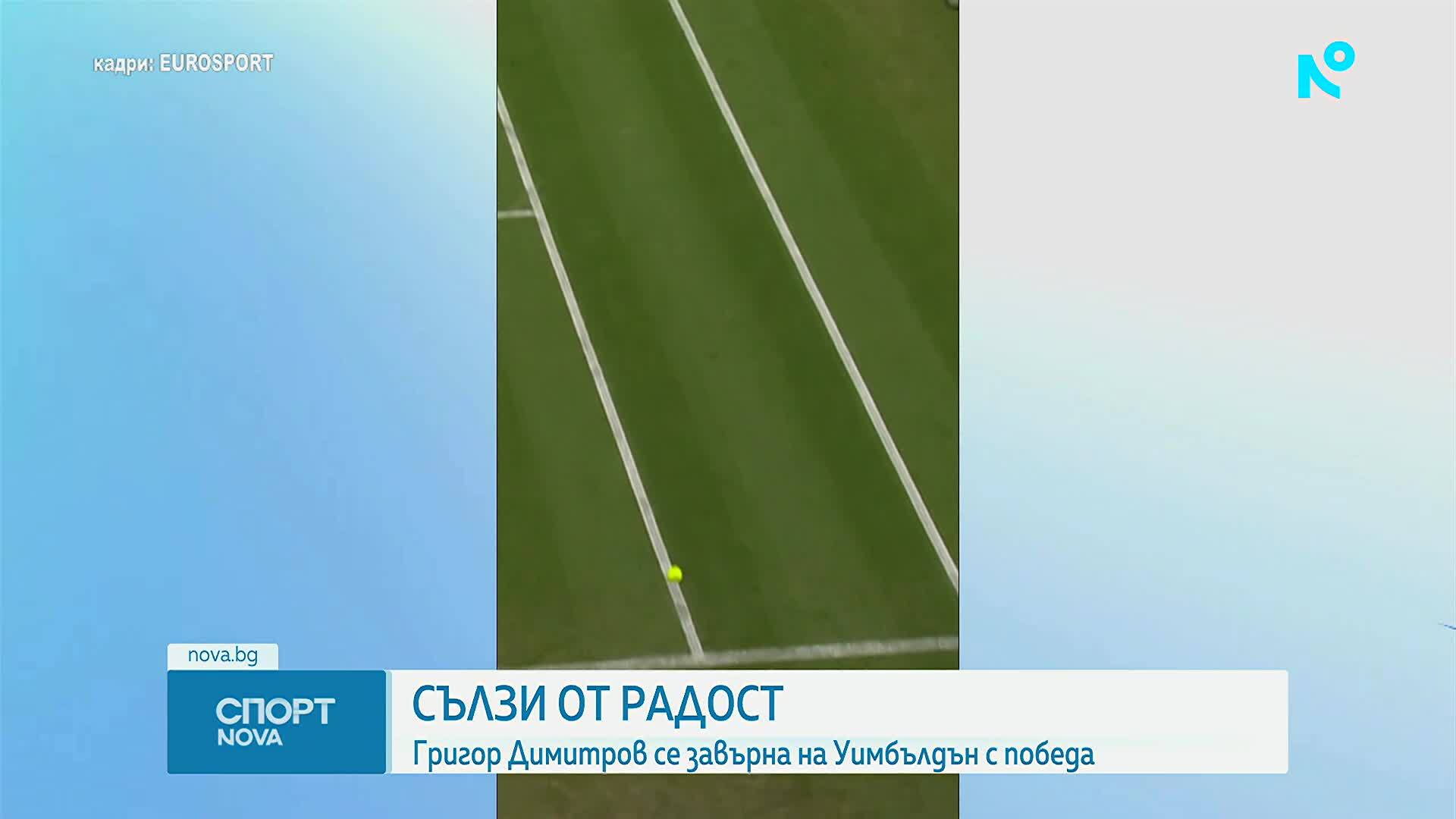 Григор Димитров се завърна с победа на "Уимбълдън"