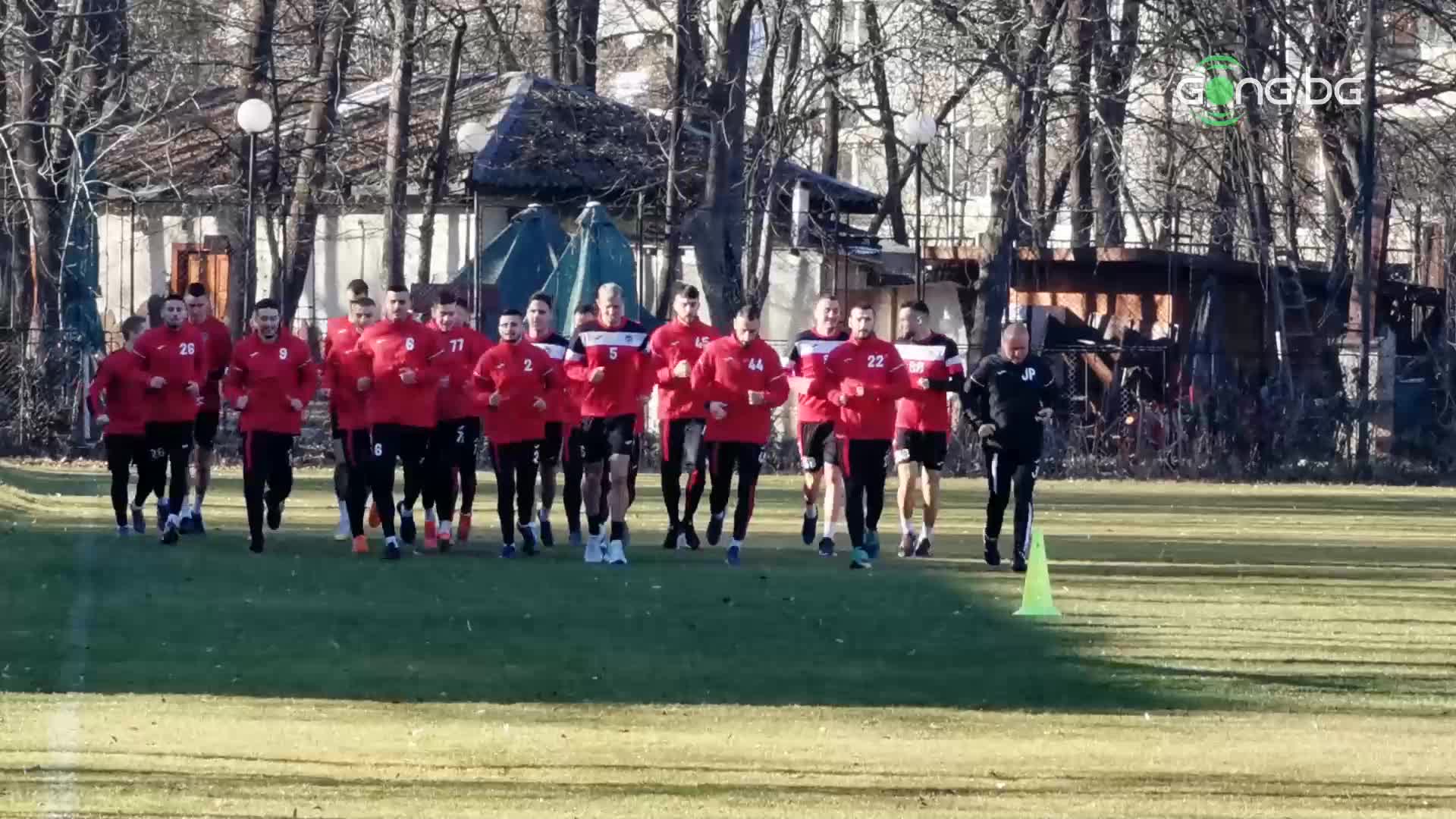 Локомотив София проведе първа тренировка за 2022 година