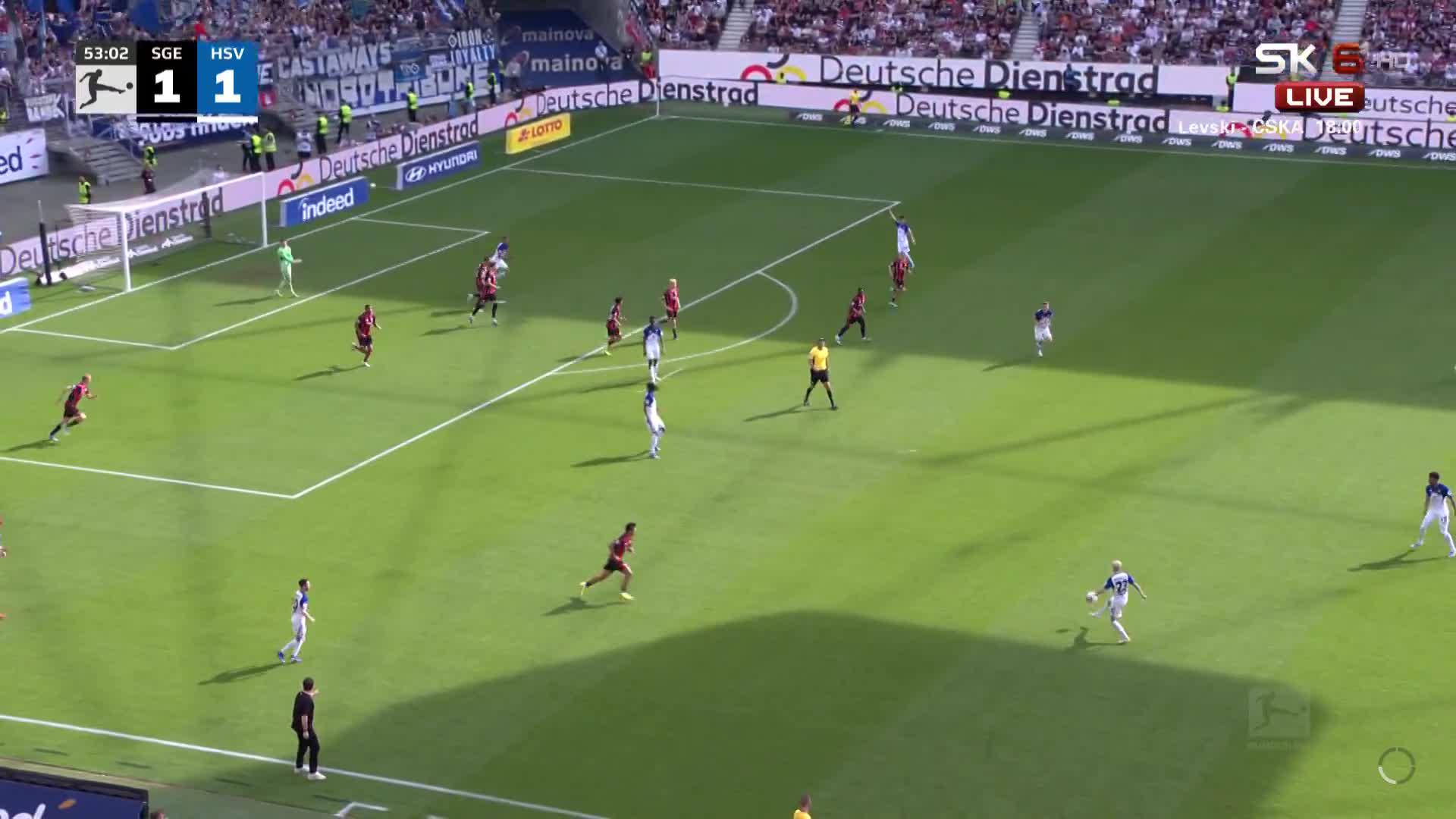 Eintracht Frankfurt vs. Hamburger SV - Game Highlights