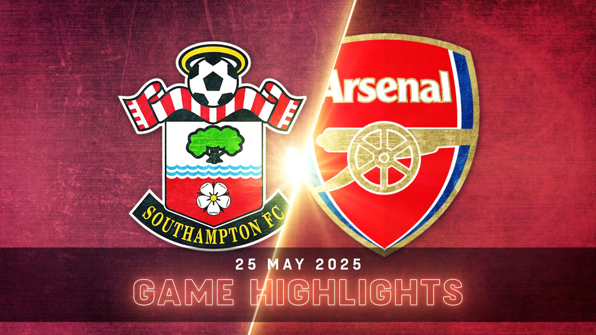 Southampton vs. Arsenal - Condensed Game