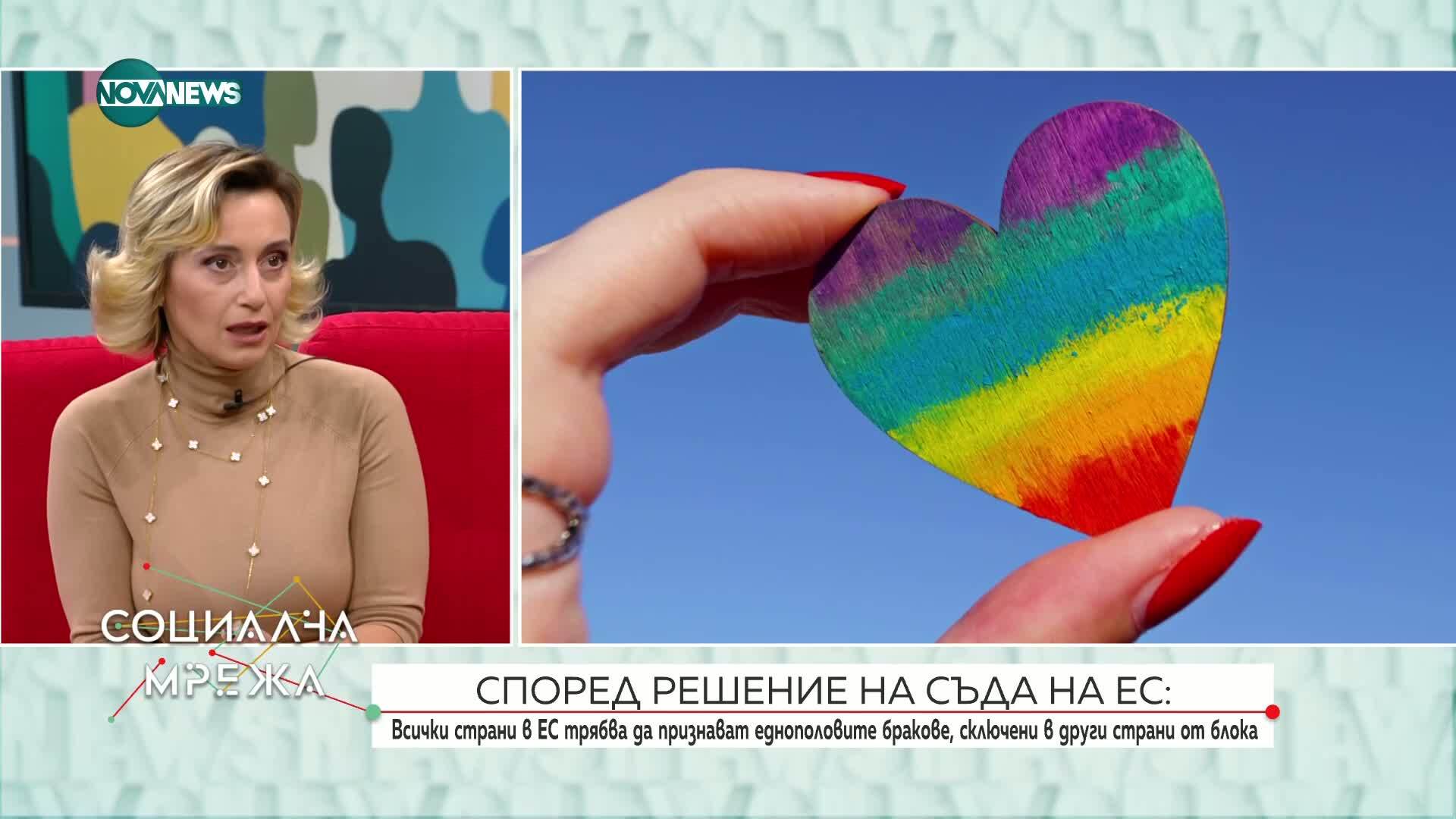 Какво означава решението на Европейския съд за еднополовите бракове