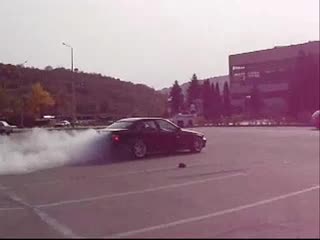 Crazy Bulgarian Bmw Drift - Veliko Turnovo 2008