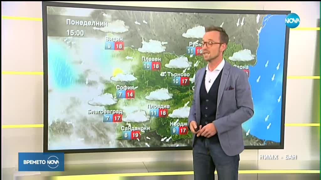 Прогноза за времето (22.10.2018 - сутрешна)