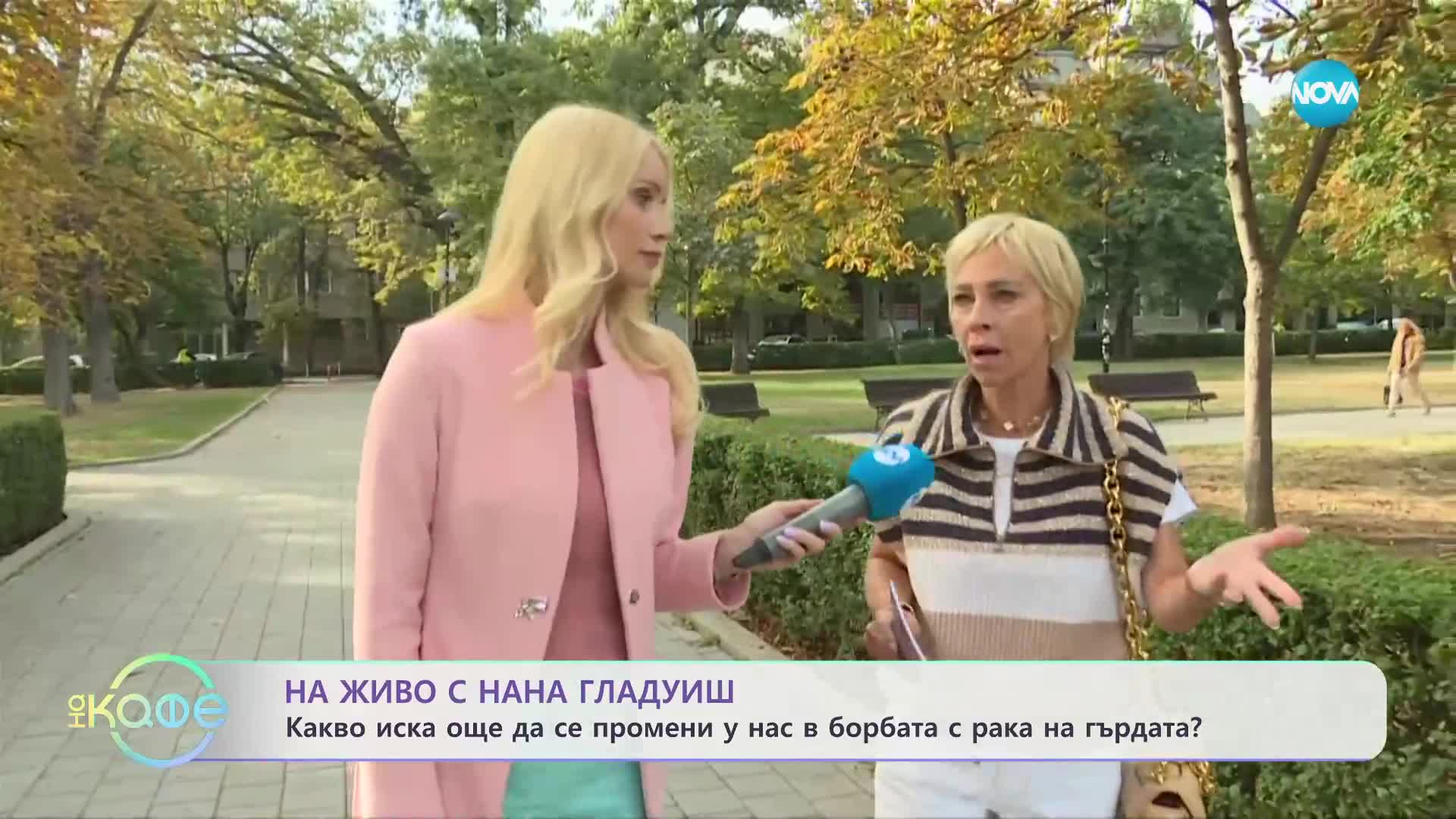 Нана Гладуиш за работата на фондацията си „Едан от 8” - „На кафе” (20.10.2023)