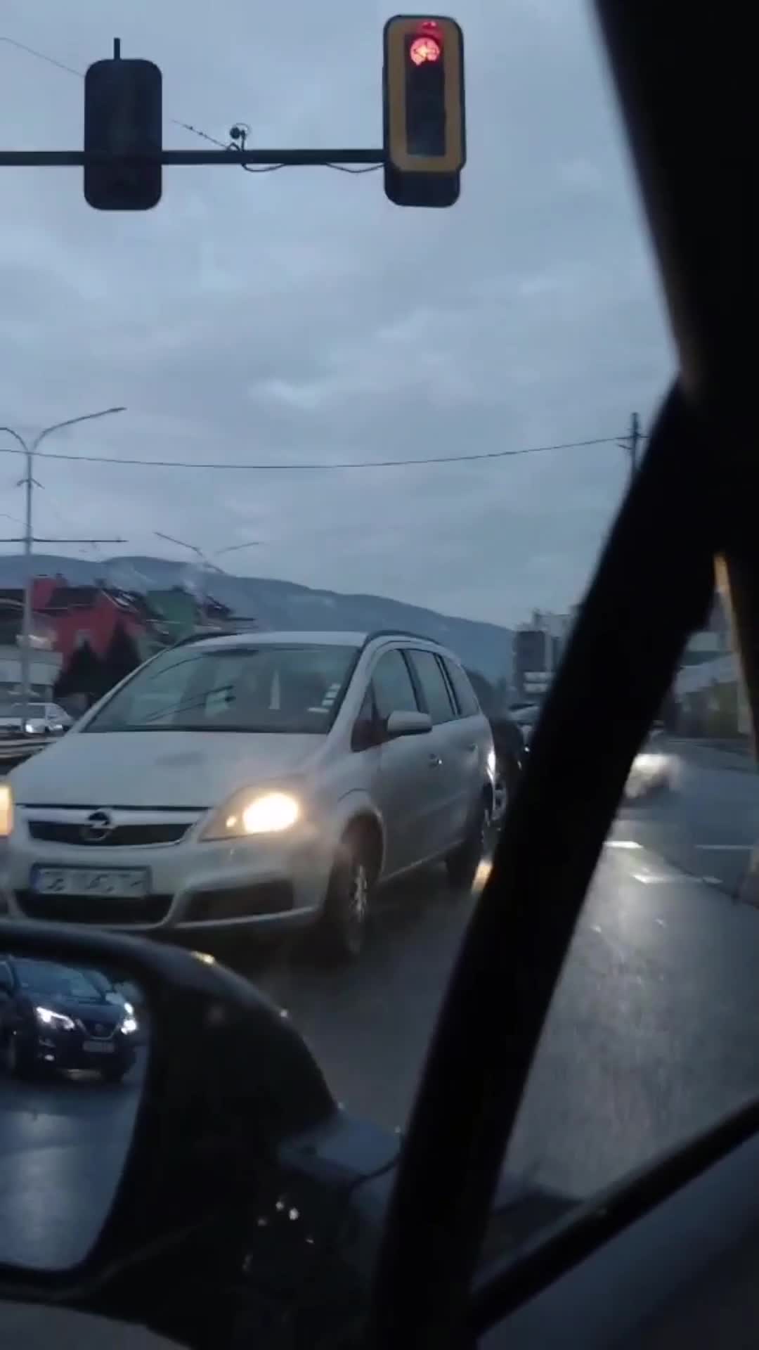 Опасно шофиране в София