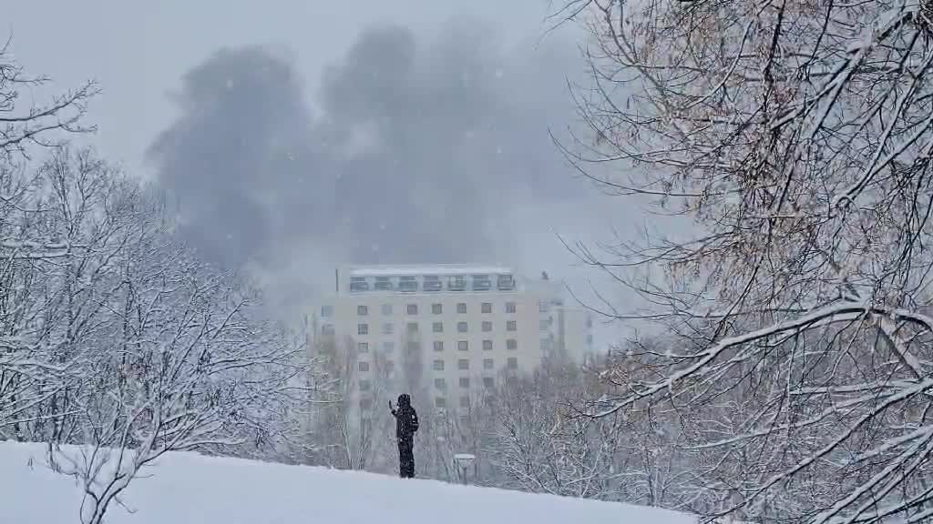 Пожар в центъра на София