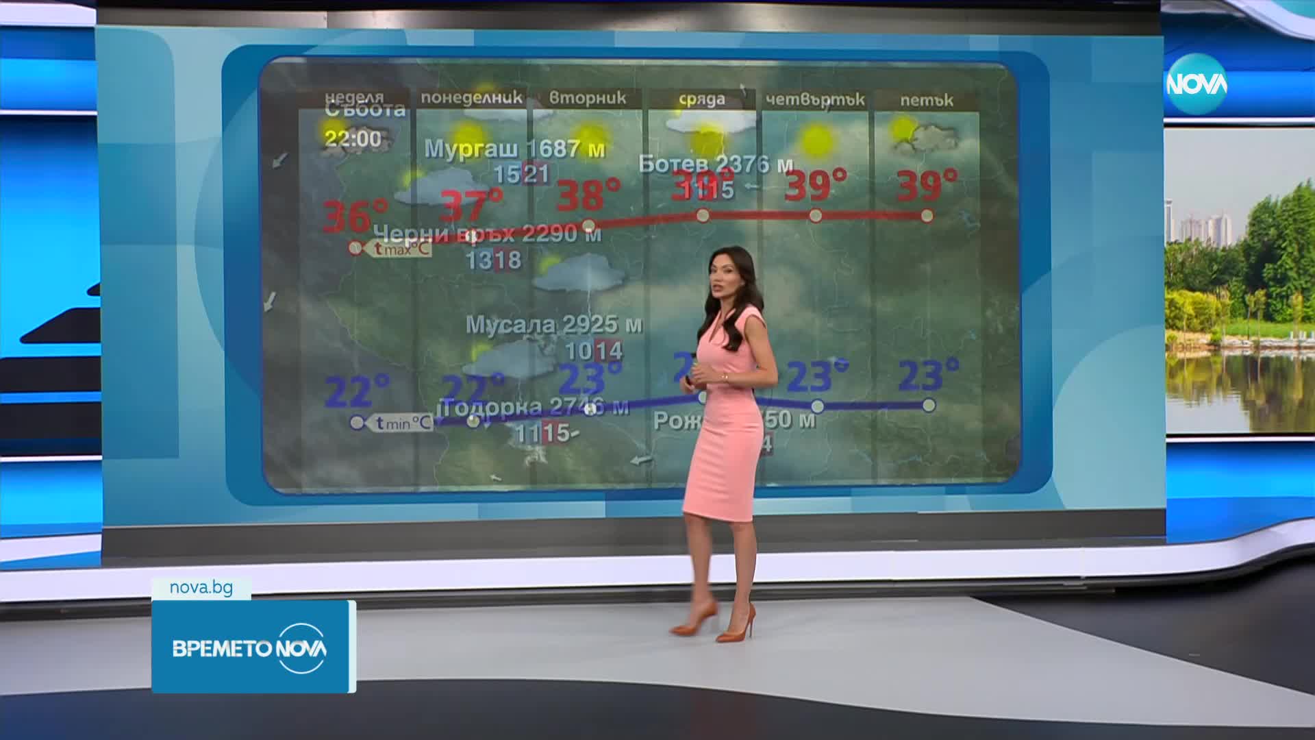 Прогноза за времето (15.07.2023 - обедна емисия)