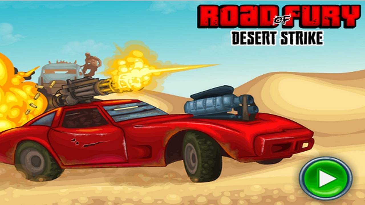 Игра Road of Fury 3: Desert Strike