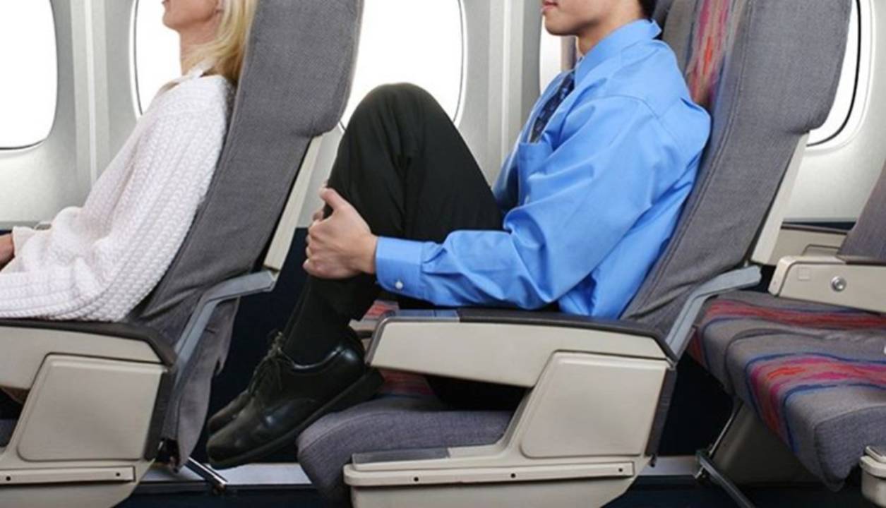 Усещате ли как когато седнете на мястото си в самолета