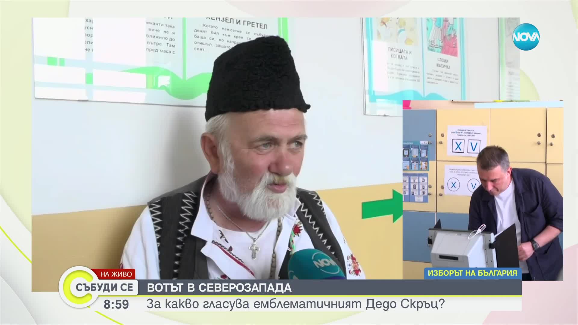 На избори в Северозапада: За какво гласува емблематичният Дедо Скръц