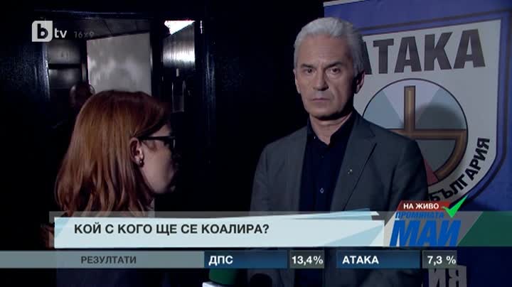 Волен Сидеров: Това е една изключително странна изборна нощ