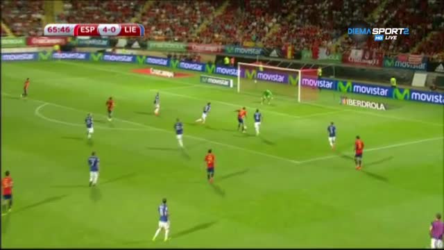 Испания - Лихтенщайн 8:0, световна квалификация, група G