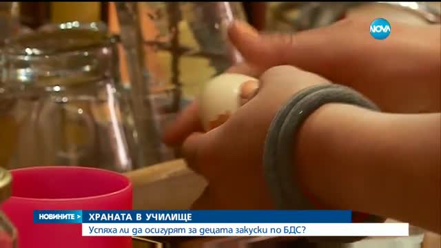 ХРАНАТА В УЧИЛИЩЕ: Успяха ли да осигурят за децата закуски по БДС?