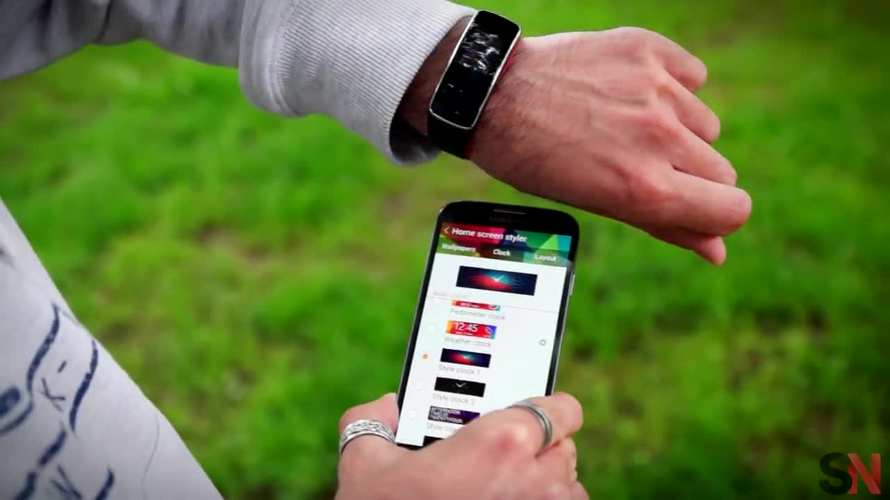 На море със Samsung Gear Fit