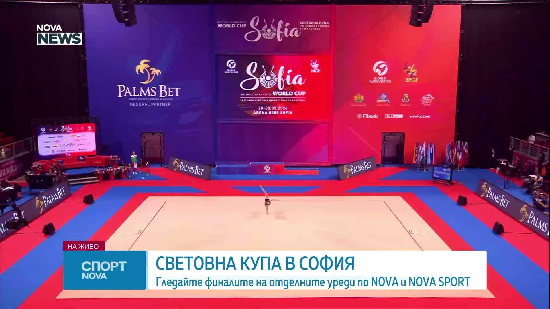 Финали на Световната купа по художествена гимнастика в София