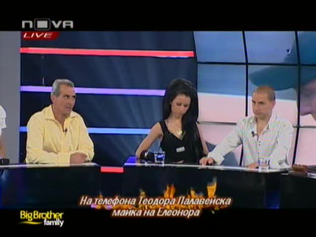 Билогичния баща на Eлеонора !!! Big Brother Family 10.05.2010 част 2 