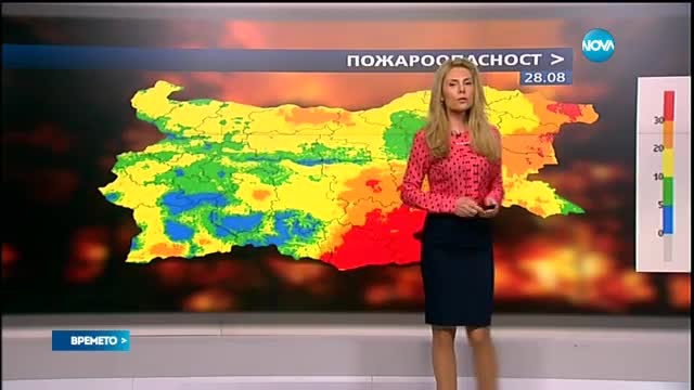 Прогноза за времето (27.08.2016 - централна)