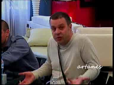 Vip Brother 3 - Скандалът между Саша и Кошлуков(19.03.2009)