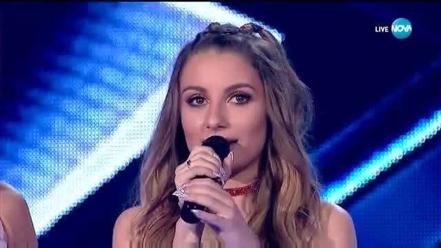 Михаела Маринова - Листата падат и Един срещу друг - X Factor Live (03.12.2017)