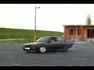 Bmw E30 And Moto Drift Burnout