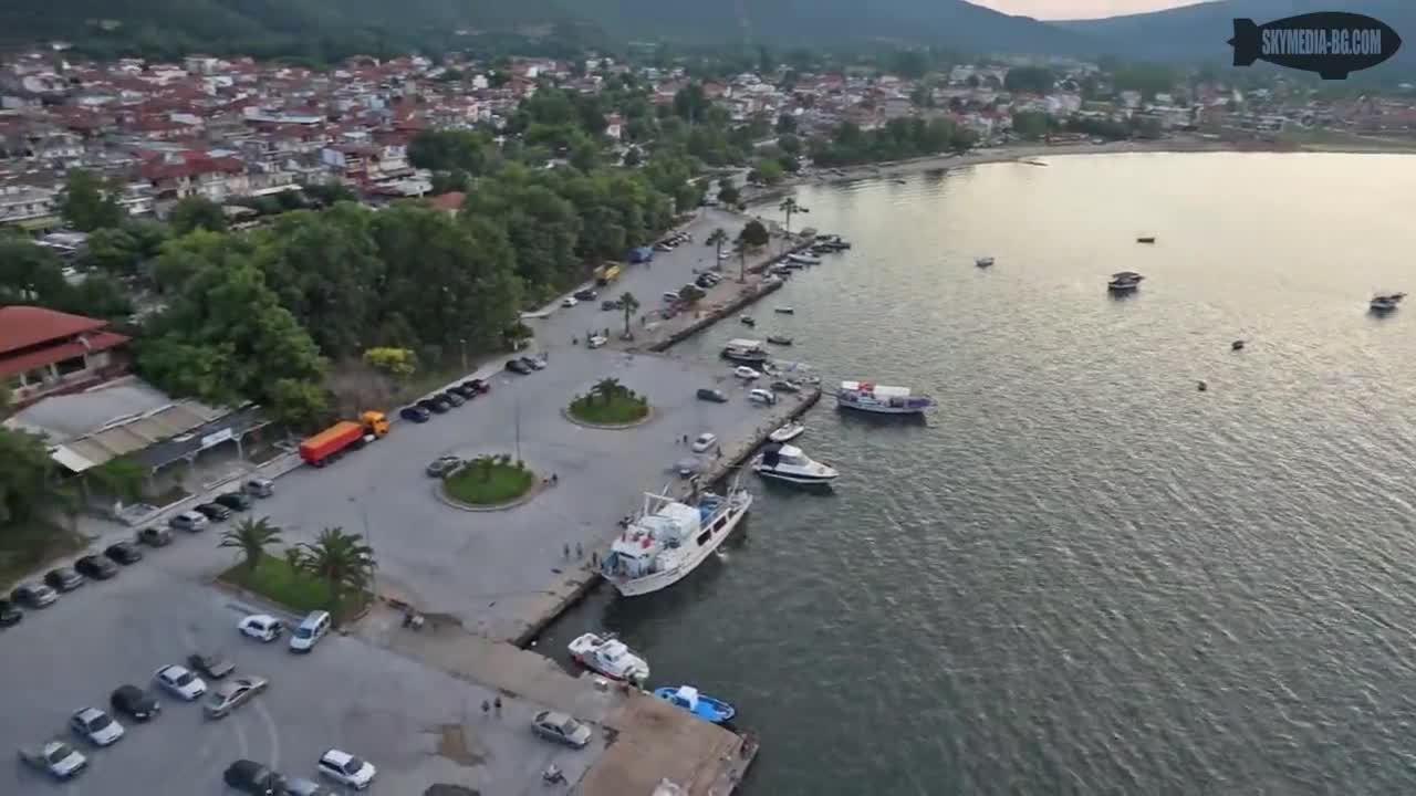 С квадракоптер на море в Гърция