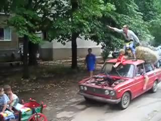 Най-лудата сватба Враца България 25.07.2010
