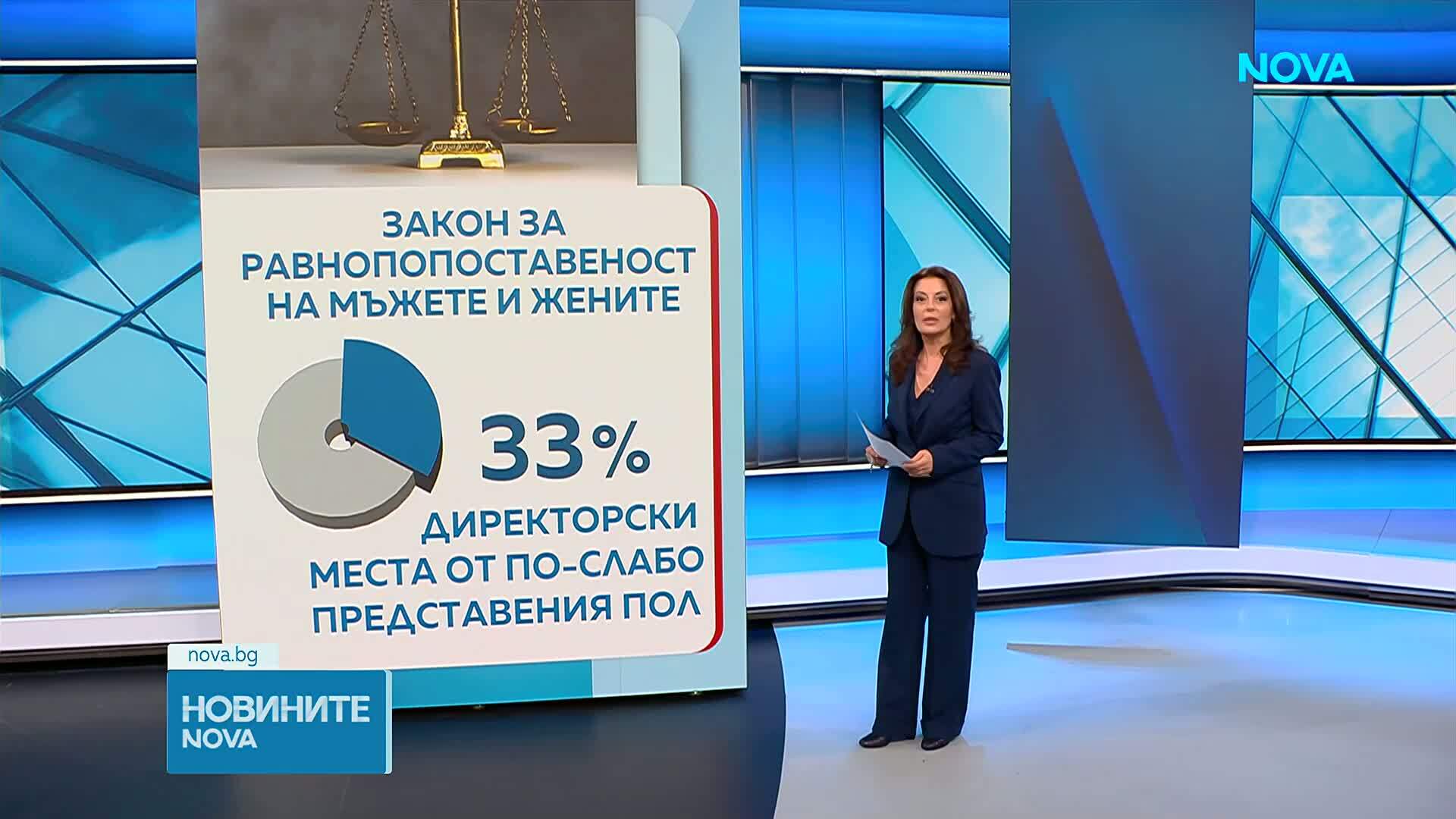 Парламентът обсъжда минимум 33% от директорските позиции да са заемани от по-слабо представения пол
