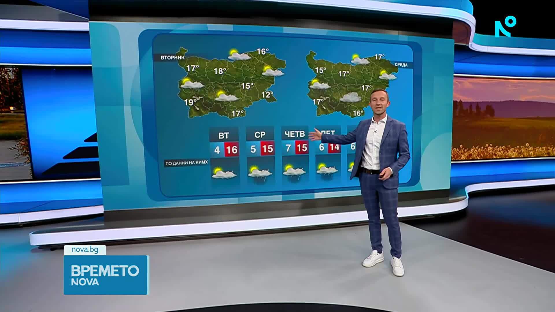 Прогноза за времето | Обедна емисия | 13 апр. 2026