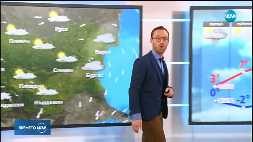 Прогноза за времето (15.02.2019 - обедна емисия)