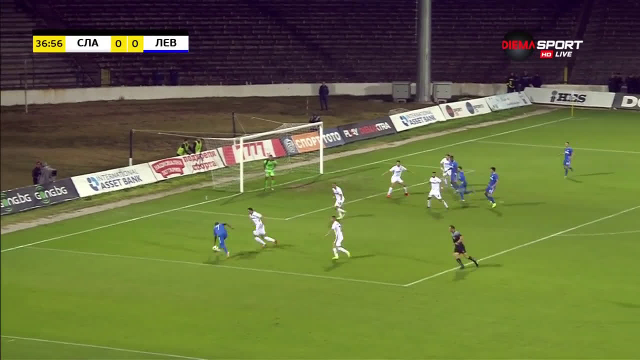 Славия - Левски 0:0 /първо полувреме/