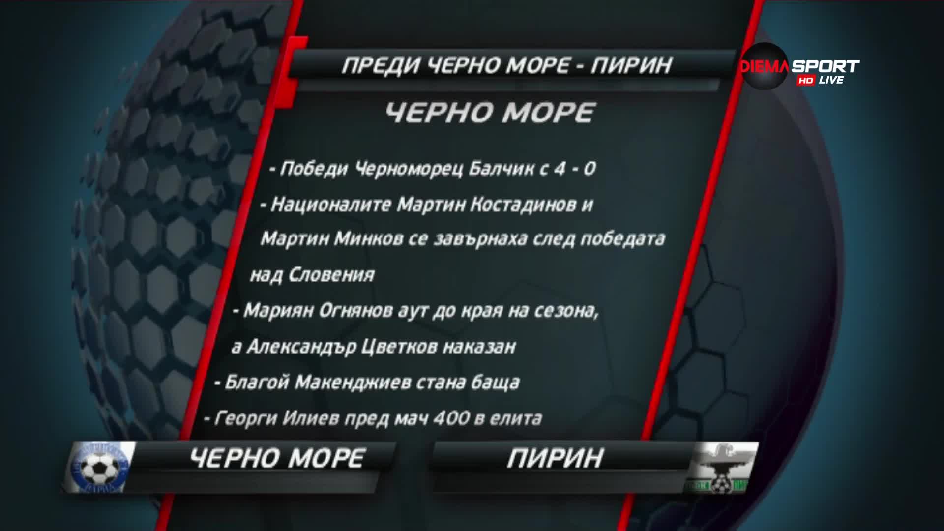 Преди Черно море - Пирин