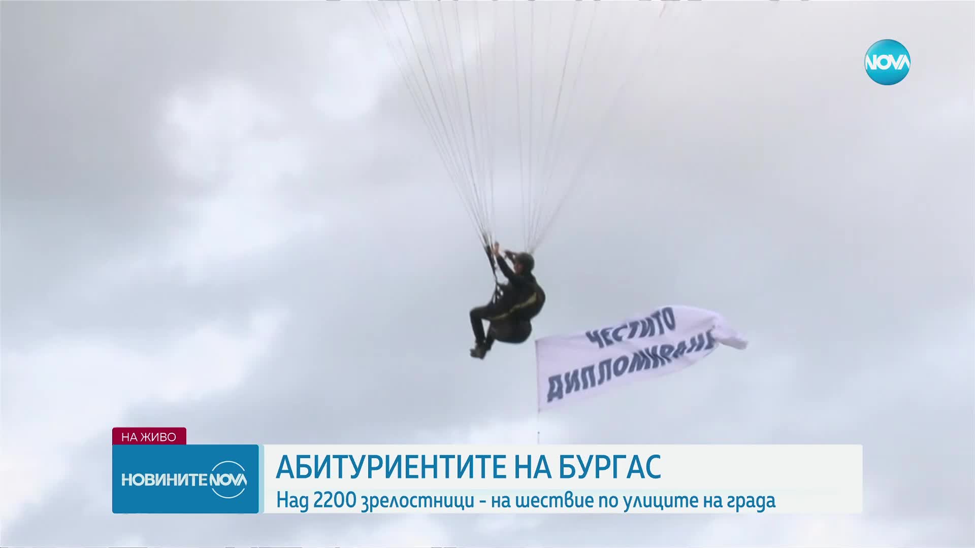 Шествие на абитуриентите в Бургас