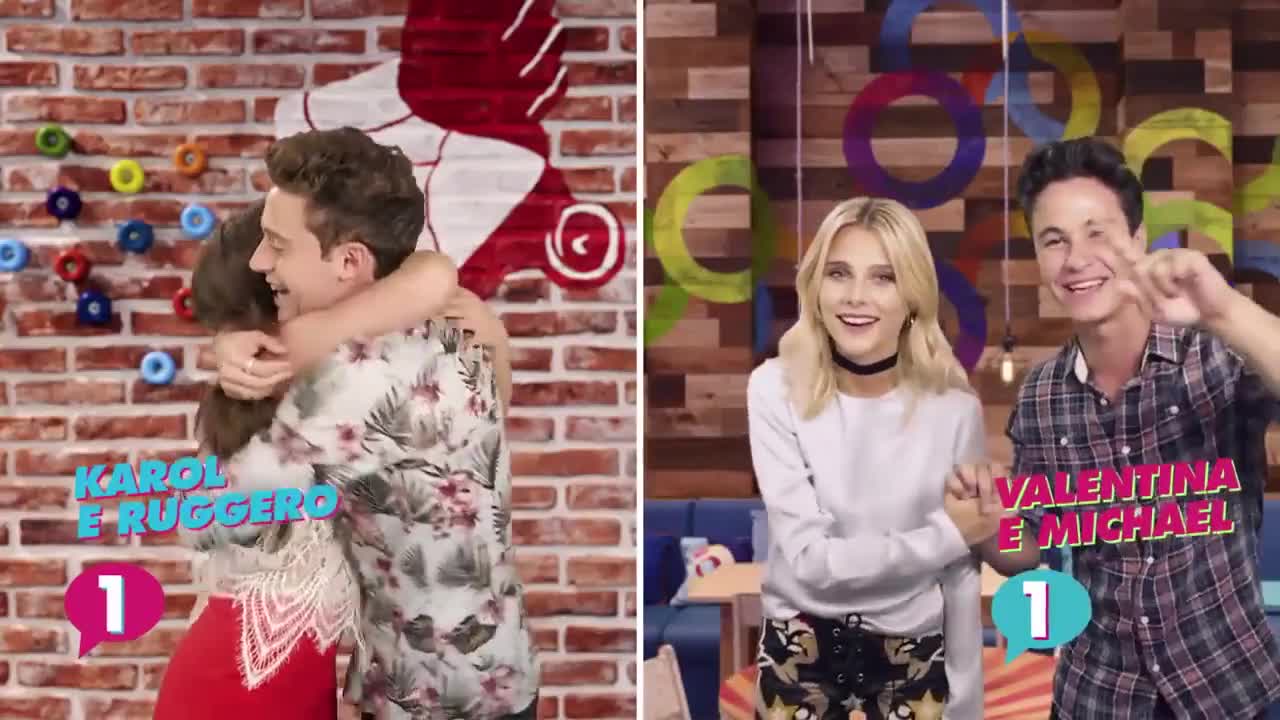Soy Luna 2 - Кой каза това? - Руджеро и Карол срещу Майкъл и Валентина + Превод