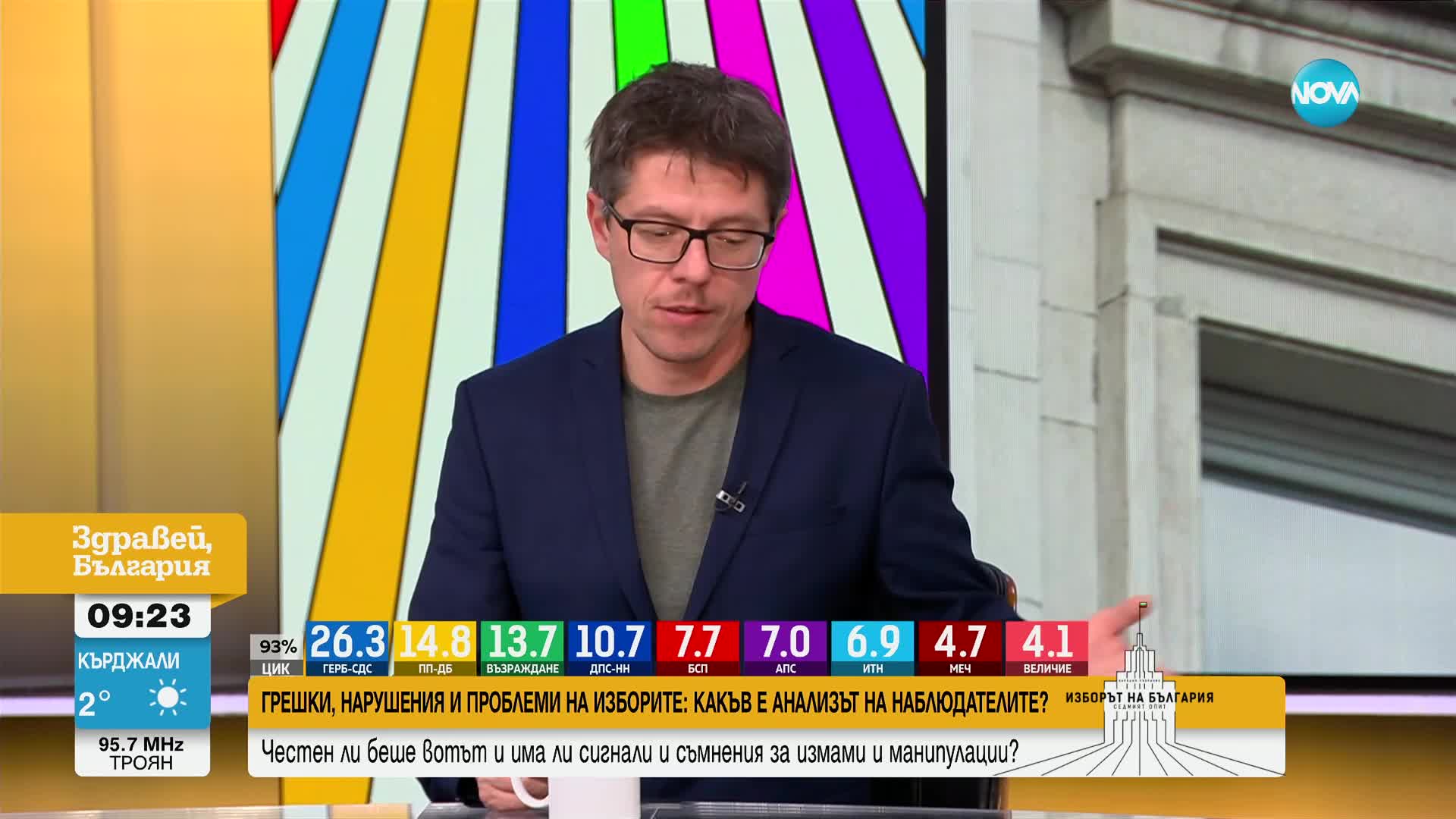 Цицелков: Да поздравим ЦИК, че се опита да спре заменянето на членове на СИК в последния момент