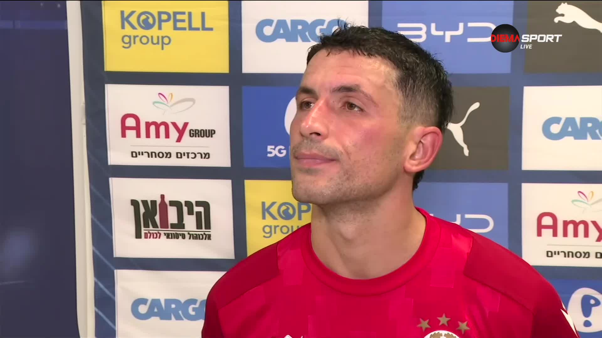 Стефано Сенси след победата над Макаби Тел Авив