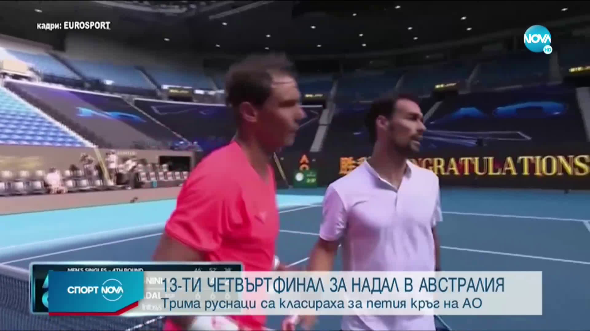 Спортни новини (15.02.2021 - централна емисия)