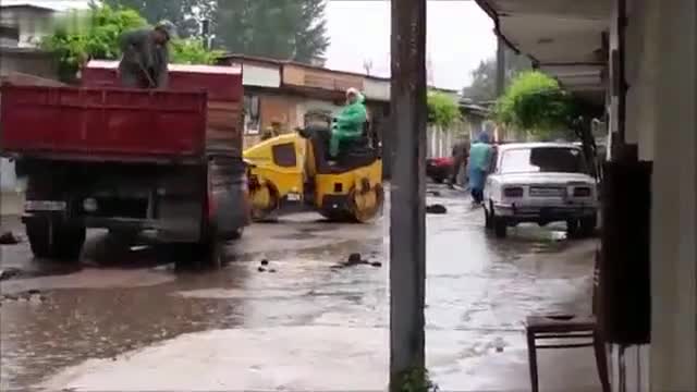 Как се асфалтира в Русия