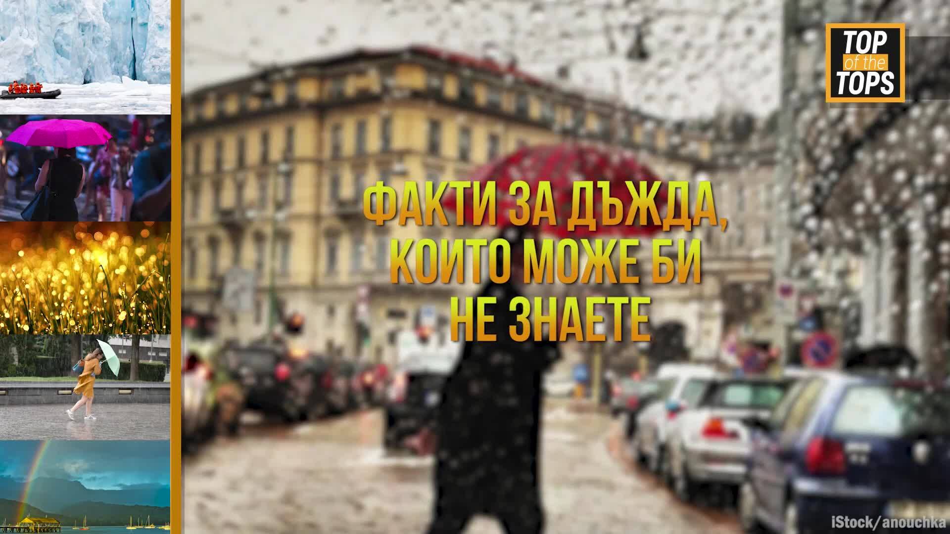 Факти за дъжда, които може би не знаете