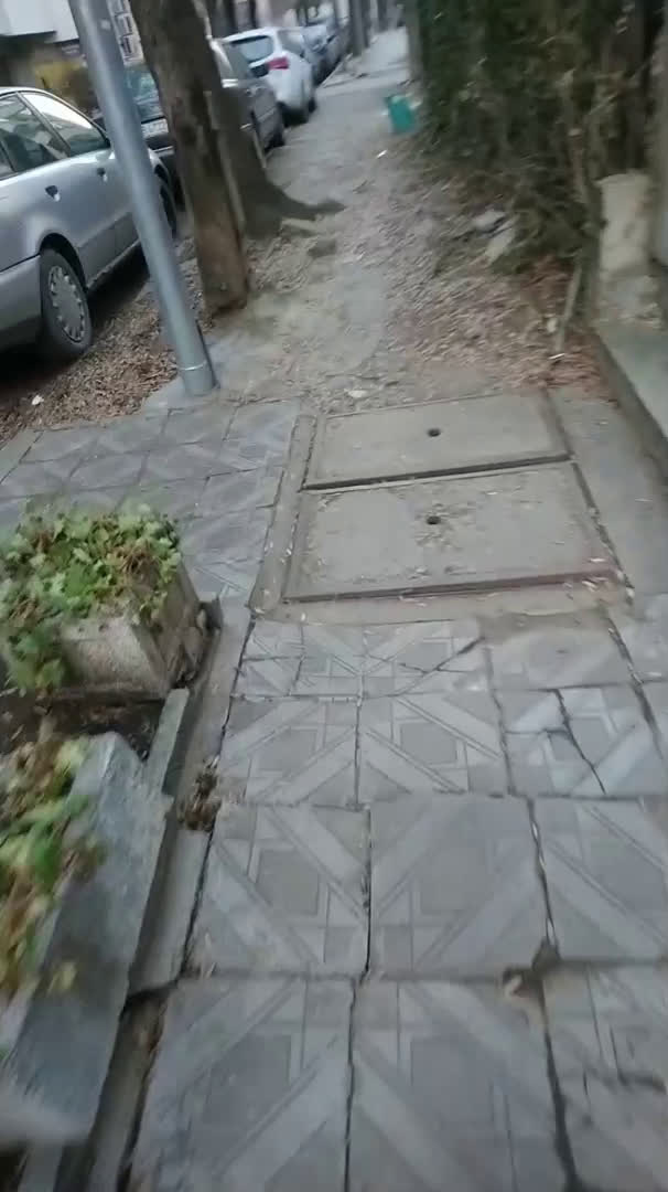 Състоянието на тротоарите в квартал "Стрелбище"