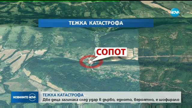 Кола се удари в дърво в Ловешко, загинаха двама тийнейджъри