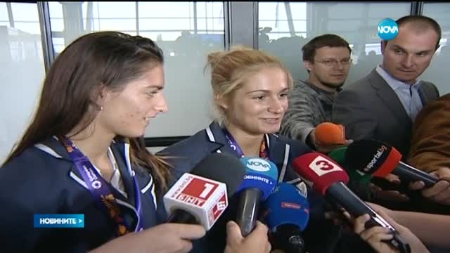 Завърнаха се медалистите ни от европейските игри в Баку