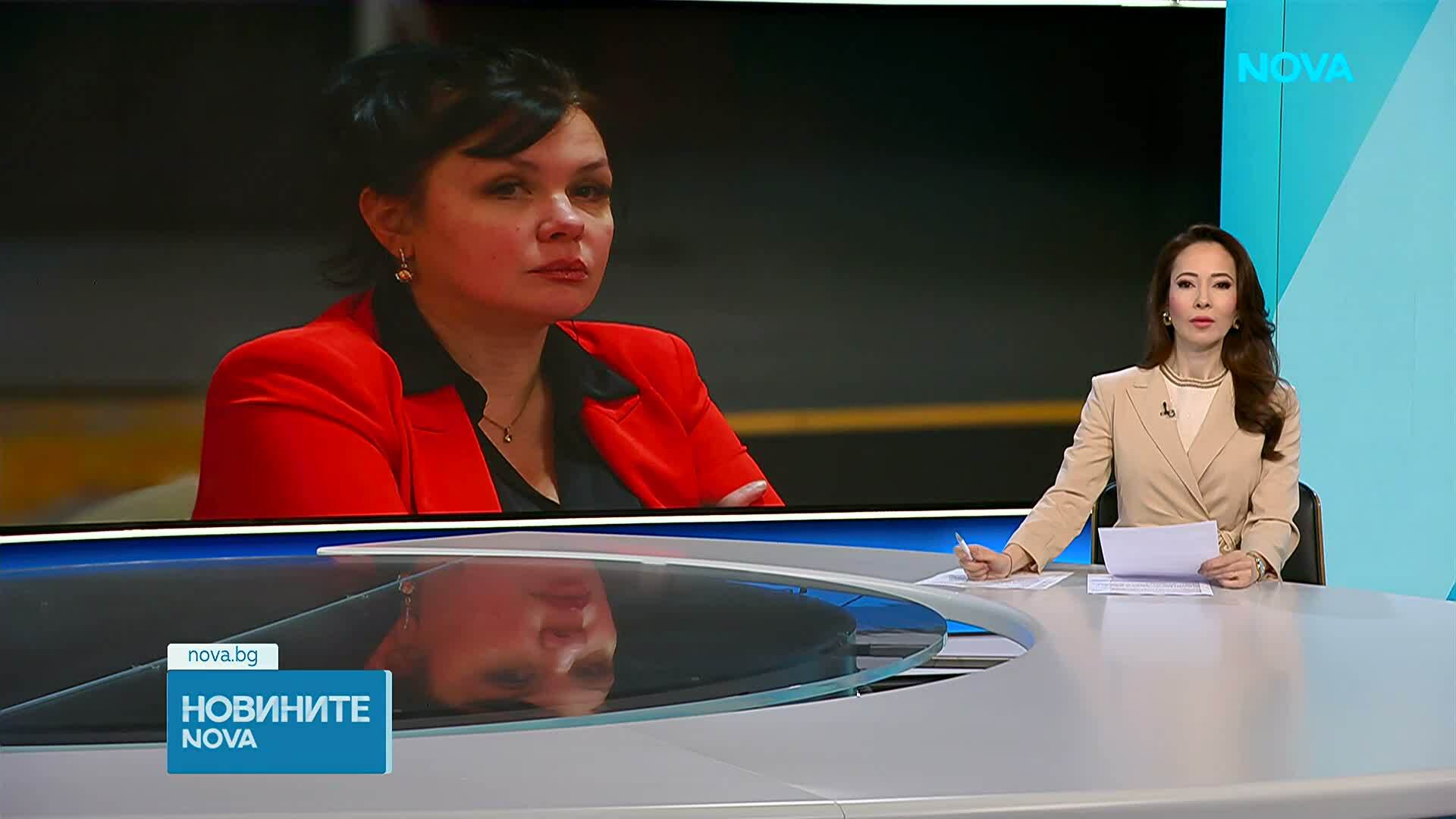 Теодора Георгиева пред NOVA: Нямам отправено конкретно обвинение, а бланкетна форма за сериозно нарушение